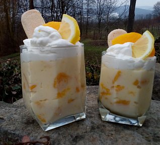 Citronové / pomerančové poháry