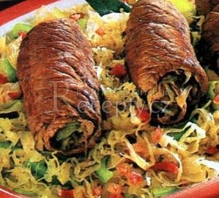 Závitky z hovězího masa