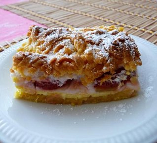 Jahodovorebarborové hraběnčiny řezy