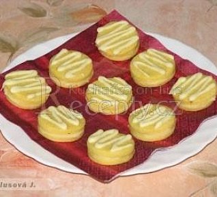 Bílé čokoládové dukátky