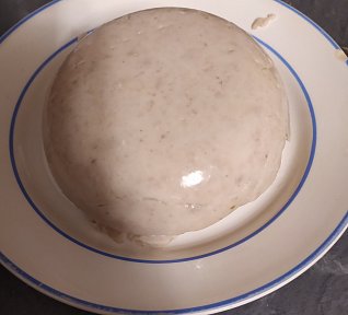 Ovesno-ořechový pudink