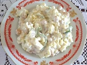 Cizrnový salát s pórkem