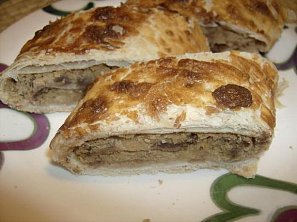 Ořechový závin z cizrny