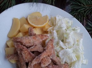 Rybí hranolky z tresky