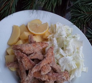 Rybí hranolky z tresky