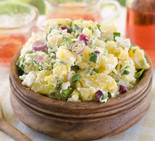 bramborový salát bavorský