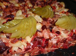 Těstoviny s řepou - zapékané