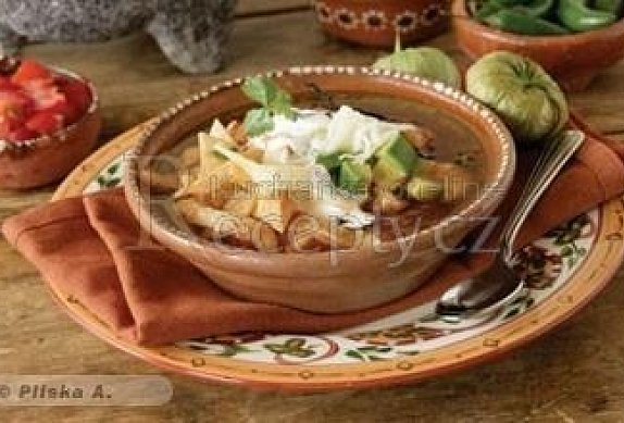 Mexická polévka - Sopa de Tortilla photo-0