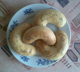 Loupáčky zadělávané v domácí pekárně