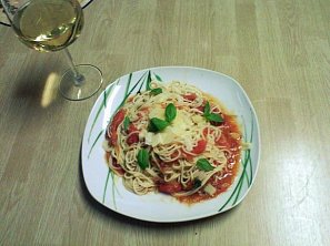 Spaghetti pomodoro