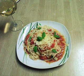 Spaghetti pomodoro