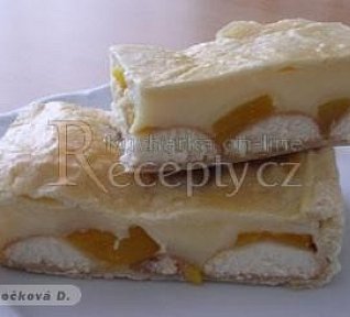 Rychlé pudinkové řezy Rychlé pudinkové řezy