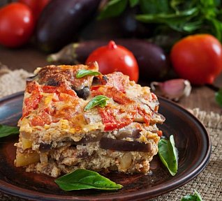 Musaka z lilku - Balkán