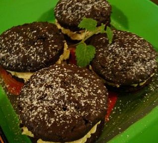 Čokoládovodýňové koláčky