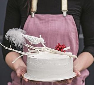 Kokosovo-grepový dort