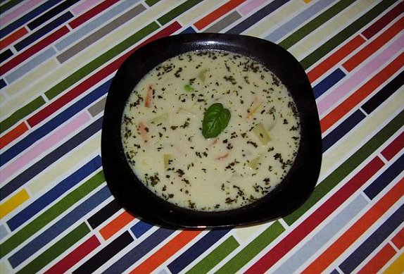 Mexická zeleninová polévka