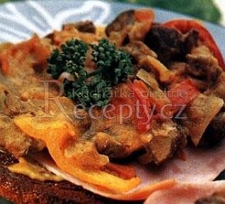 Houbová směs na topinky