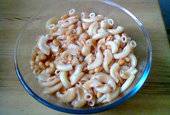 Těstovinová polévka Hoover stew, základní recept