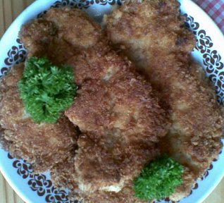 Řízky v zakysané smetaně