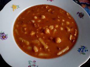 Cizrnová polévka - vydatná