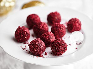Malinové kuličky z ovesných vloček