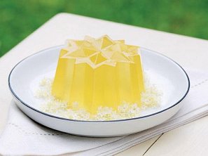 Jemné jablkovo-květové želé