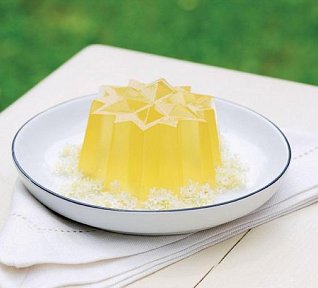 Jemné jablkovo-květové želé