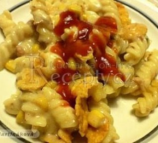 Zapečené těstoviny s tuňákem II.