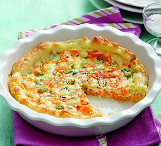 Jarní mrkvový koláč