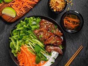 Vietnamský bůček Bún chả