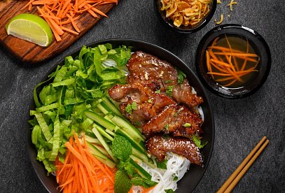Vietnamský bůček Bún chả