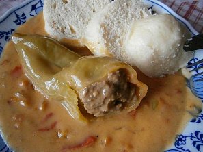 Papriková smetanová omáčka