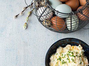 Vajíčková pomazánka s lučinou