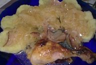 Pečené kuře - Medová kuřecí stehna