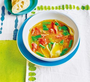 Tudelská zeleninová polévka Tudelská zeleninová polévka