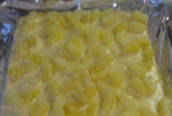 Ananasový dortík