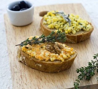 Vajíčková pomazánka (méně tučná)