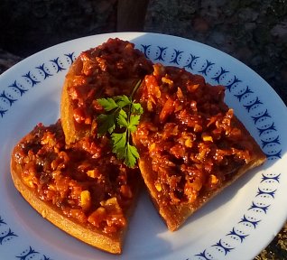 Houbové topinky / tousty