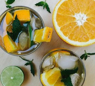 Pomerančové mojito