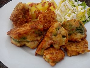 Brokolice / květák v sýrovém těstíčku