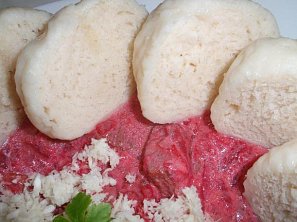 Kulaté kynuté knedlíky - příloha