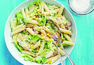 Penne s tuňákem a kukuřicí