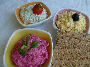 Barevné pomazánky - Brokolicová