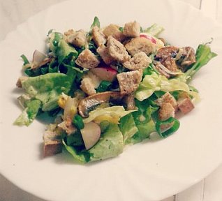 Úterní salát s rukolou