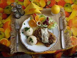 Krkovička s kopečky