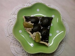 Double švestkový koláč