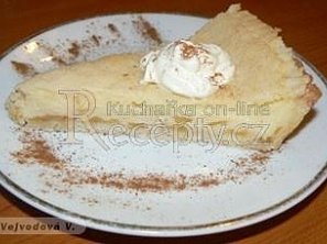 Jablečný koláč s mléčným krémem