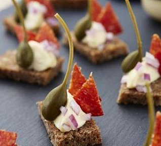 Kanapky s paprikášem