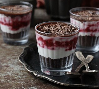 Nepečený Míša do skleničky