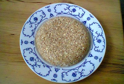 Ovesný koláček cestovní, základní recept